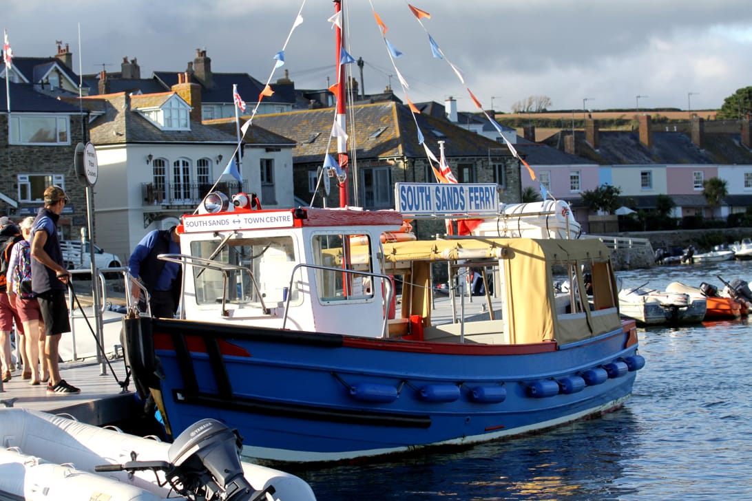 Ferry landing at Whitestrand